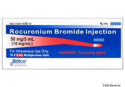 Rocuronium Coupon - Rocuronium 5ml of 10mg/ml vial