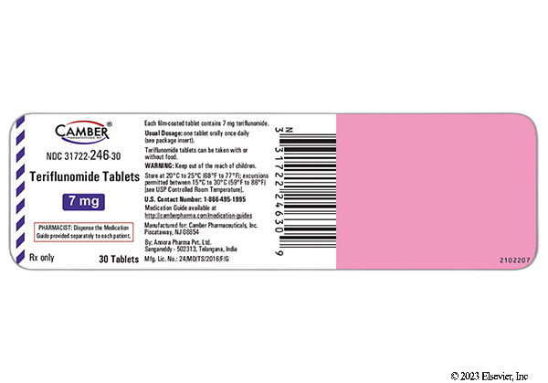 Teriflunomide