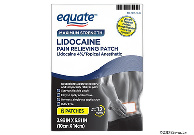 Lidocaine OTC Coupon - Lidocaine OTC 6 patches of 4% carton