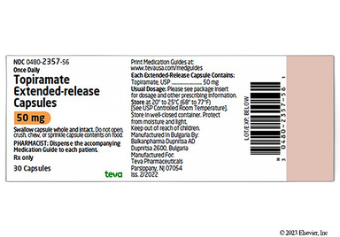 Topiramate ER (Trokendi XR) Coupon - Topiramate ER (Trokendi XR) 50mg of  capsule