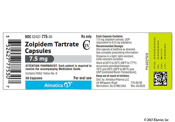 Zolpidem Er 6.25 Mg
