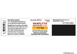 Vanflyta Coupon - Vanflyta 17.7mg tablet