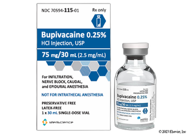 Bupivacaine Coupon - Bupivacaine 30ml of 0.25% vial