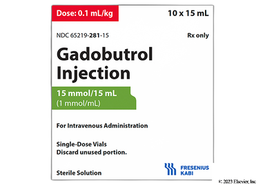 Gadobutrol Coupon - Gadobutrol 15ml of 604.72mg/ml vial