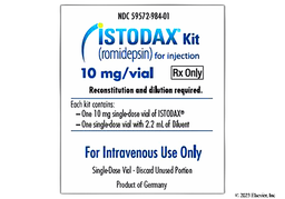 Istodax Coupon - Istodax 1 vial of 10mg/vial kit