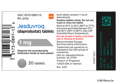 Jesduvroq Coupon - Jesduvroq 1mg tablet