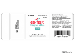 Gemtesa Coupon - Gemtesa 75mg tablet
