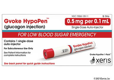 Gvoke Coupon - Gvoke 1 HypoPen of 0.5mg/0.1ml carton