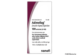 Admelog Coupon - Admelog 10ml of 100 units/ml vial
