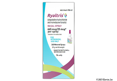 Ryaltris Coupon - Ryaltris 240 metered sprays of 665mcg/25mcg/spray nasal spray