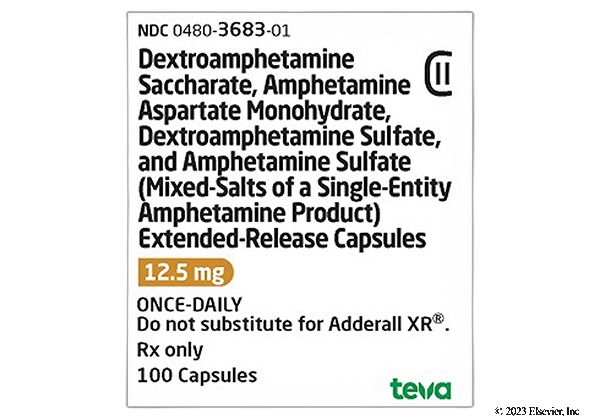 Amphetamine Salt Combo XR (Mydayis)