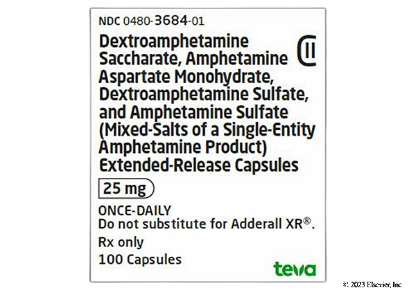 Amphetamine Salt Combo XR (Mydayis)