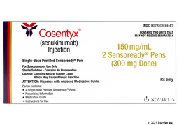 Cosentyx Coupon - Cosentyx 2 sensoready pens of 150mg/ml carton