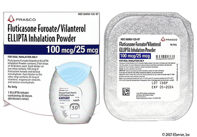 Fluticasone Furoate/Vilanterol Ellipta Coupon - Fluticasone Furoate/Vilanterol Ellipta 60 blisters of 100mcg/25mcg inhaler