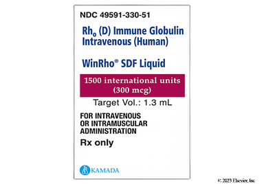Winrho Coupon - Winrho 1.3ml of 1500iu vial
