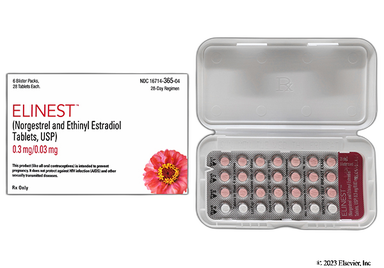 Elinest Coupon - Elinest 28 tablets of 0.03mg/0.3mg package
