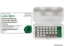 Larin 24 FE Coupon - Larin 24 FE 28 tablets of 1mg/20mcg package