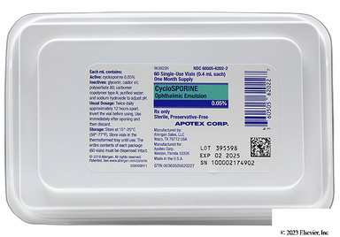 Cyclosporine Coupon - Cyclosporine 60 vials of 0.4ml package