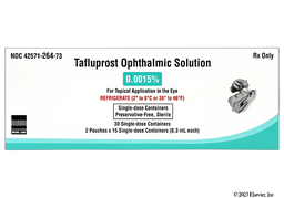 Tafluprost Coupon - Tafluprost 30 single-use containers of 0.0015% carton