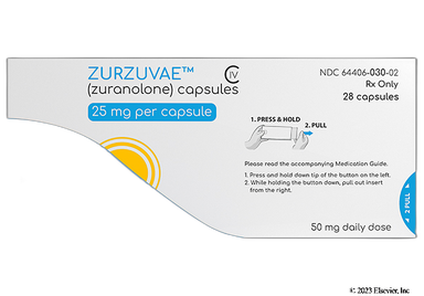 Zurzuvae Coupon - Zurzuvae 25mg of  capsule
