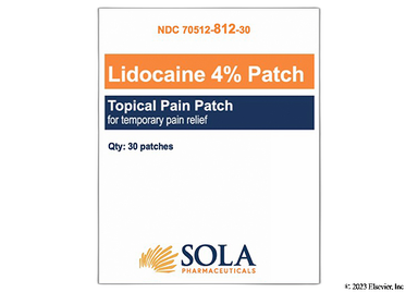 Lidocaine OTC Coupon - Lidocaine OTC 30 patches of 4% carton