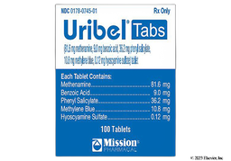 Uribel Coupon - Uribel 81.6mg/0.12mg tablet