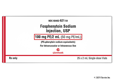 Fosphenytoin Coupon - Fosphenytoin twenty-five 2ml vials of 100mg PE/2ml carton