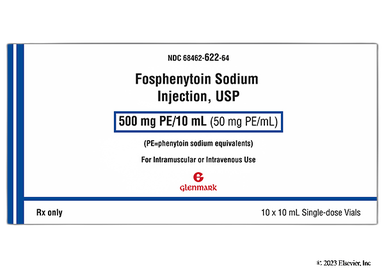 Fosphenytoin Coupon - Fosphenytoin ten 10ml vials of 500mg PE/10ml carton