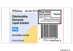 Chlorhexidine Non-Prescription Coupon - Chlorhexidine Non-Prescription 118ml of 4% bottle of cleanser