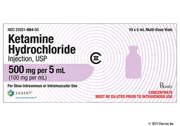 Ketamine Coupon - Ketamine 5ml of 100mg/ml vial