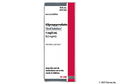 Glycopyrrolate Coupon - Glycopyrrolate 473ml of 1mg/5ml bottle of oral solution