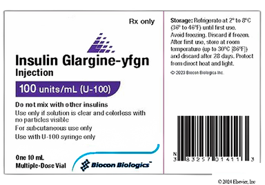 Insulin Glargine Coupon - Insulin Glargine 10ml of 100 units/ml vial