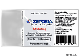 Zeposia Coupon - Zeposia 0.92mg of  capsule