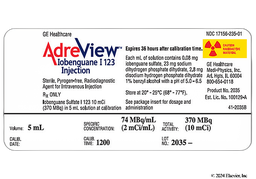 AdreView Coupon - AdreView 5ml of 10mCi/5ml vial