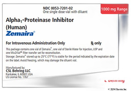 Zemaira Coupon - Zemaira 1000mg of  vial