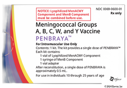 Penbraya Coupon - Penbraya 0.5ml dose of  kit