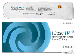 Idose TR Coupon - Idose TR ocular implant of 75mg carton