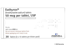 Euthyrox Coupon - Euthyrox 30 tablets of 50mcg package
