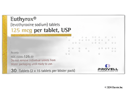 Euthyrox Coupon - Euthyrox 30 tablets of 125mcg package