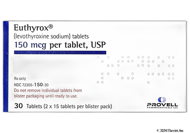 Euthyrox Coupon - Euthyrox 30 tablets of 150mcg package
