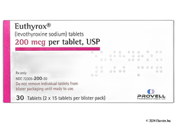 Euthyrox Coupon - Euthyrox 30 tablets of 200mcg package