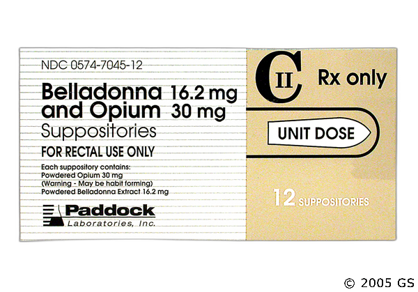 Belladonna/Opium