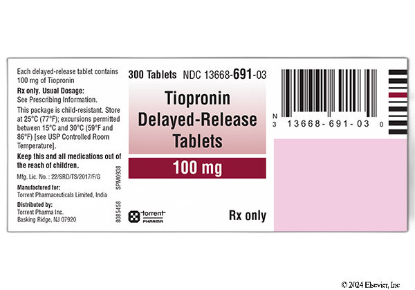 Tiopronin DR