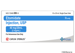 Etomidate Coupon - Etomidate 20ml of 2mg/ml vial