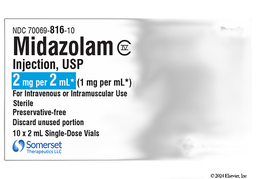 Midazolam Coupon - Midazolam 2ml of 1mg/ml vial