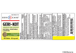 Geri-Kot Coupon - Geri-Kot 8.6mg tablet