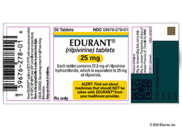 Edurant Coupon - Edurant 25mg of  tablet