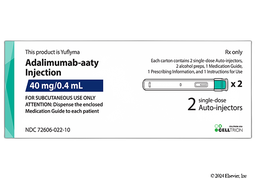 Adalimumab-aaty (Yuflyma) Coupon - Adalimumab-aaty (Yuflyma) 2 autoinjectors of 40mg/0.4ml carton