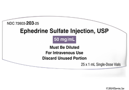 Ephedrine Coupon - Ephedrine 1ml of 50mg/ml vial