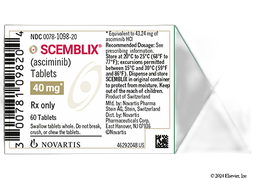 Scemblix Coupon - Scemblix 40mg of  tablet